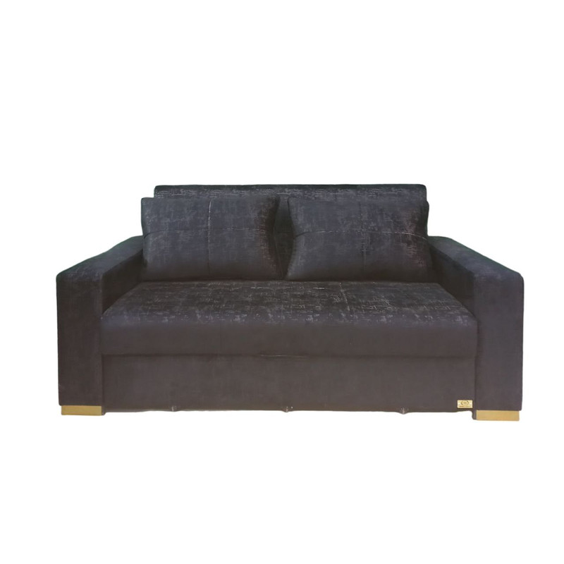 مبل تخت خواب شو 2 نفره اورنگ مدل اکسان دسته مکعب