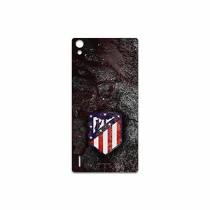 MAHOOT Atletico de Madrid Cover Sticker for Huawei Ascend P7