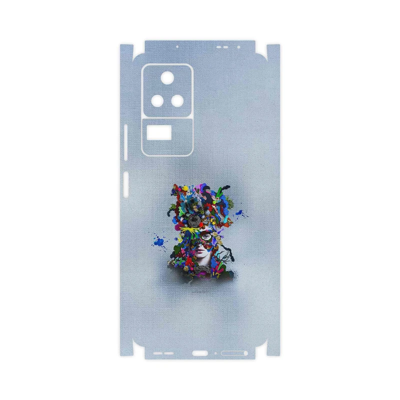 برچسب پوششی ماهوت مدل Collage of surreal Portrait of Women 4-FullSkin مناسب برای گوشی موبایل شیائومی Poco F4 5G