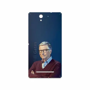 MAHOOT Bill Gates Cover Sticker for Sony Xperia C3 Dual