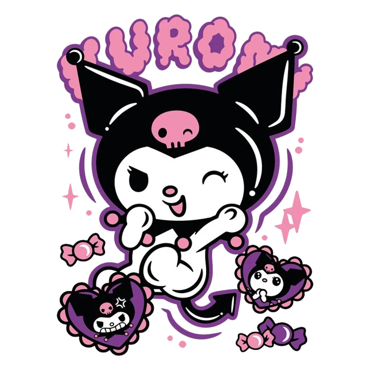 استیکر پارچه و لباس پاد آفرین مدل کرومی و مای ملودی کد S2519