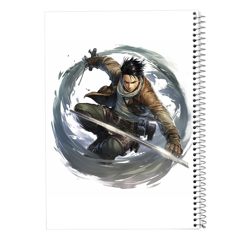 دفتر ژورنال نویسی 50 برگ مدوپد مدل نقطه ای طرح Attack on Titan کد DF10425