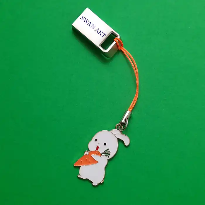 بند نگهدارنده فلش مموری مدل خرگوش فانتزی کد B