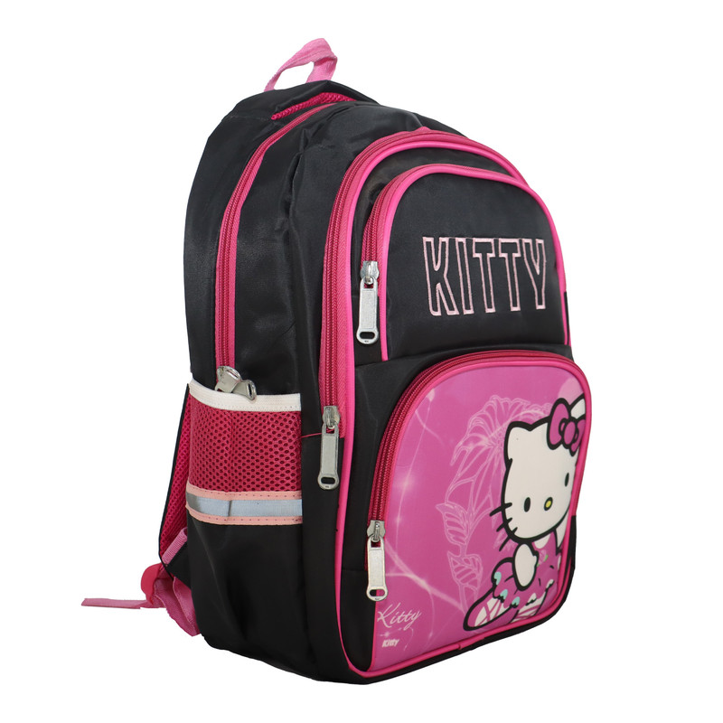 کوله پشتی مدل کیتی کد 1384به همراه جامدادی