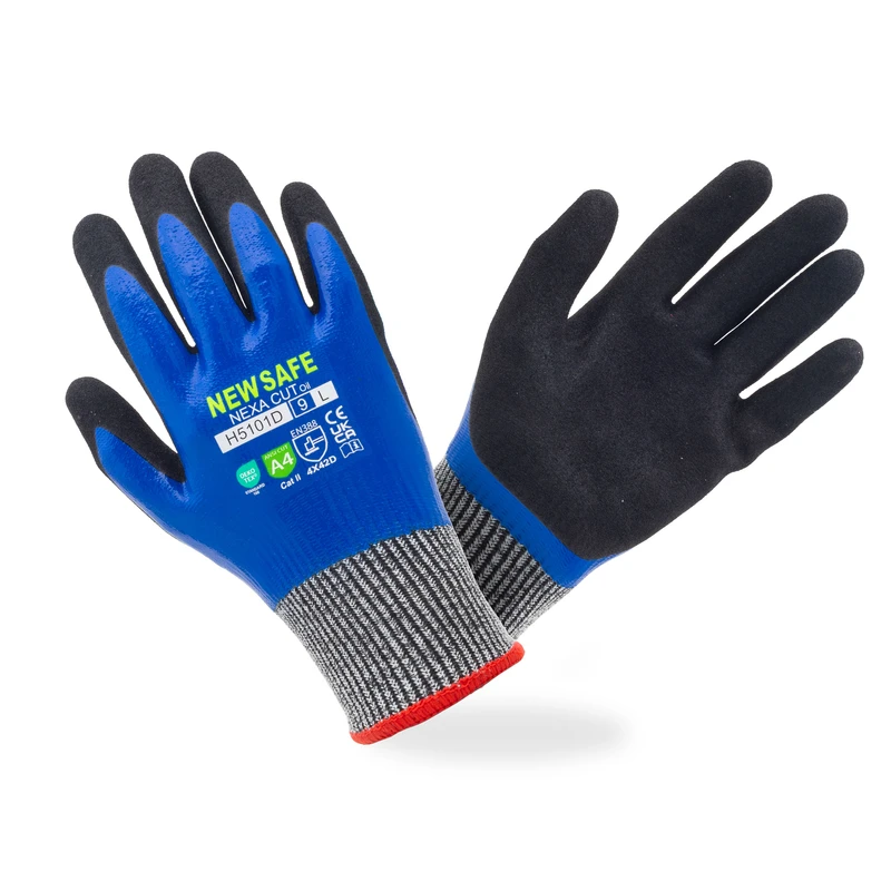 دستکش ایمنی نیوسیف مدل NEXACUToil-H5101D  کد L/9 