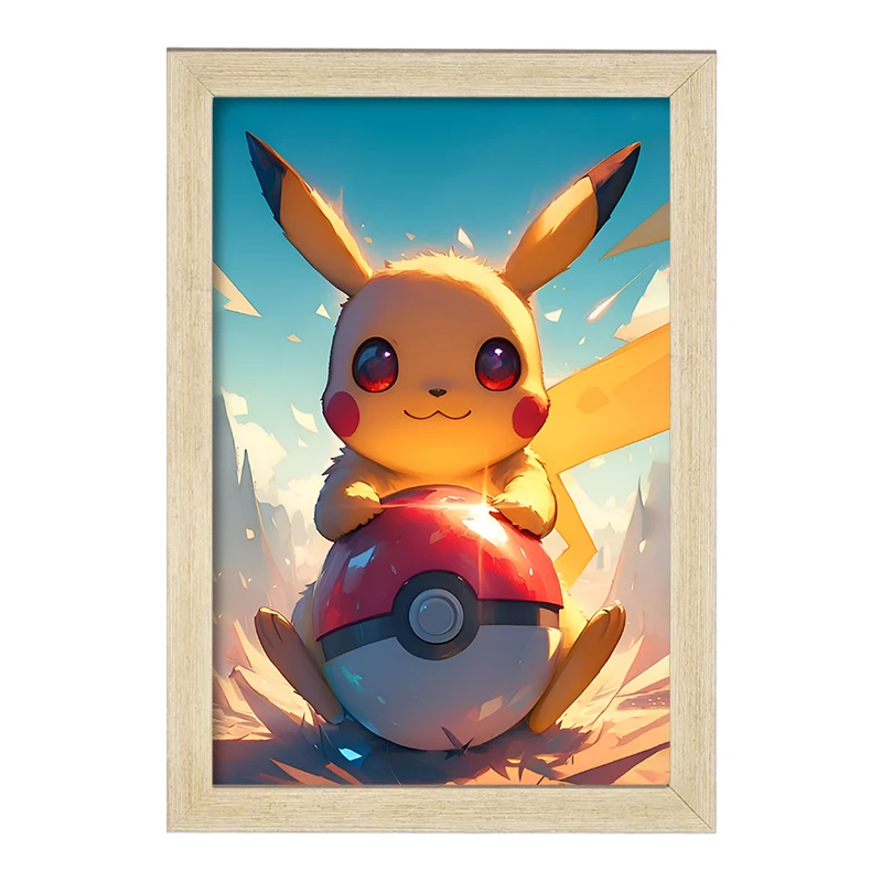 تابلو خندالو مدل انیمه پوکمون (pokemon) کد F12615