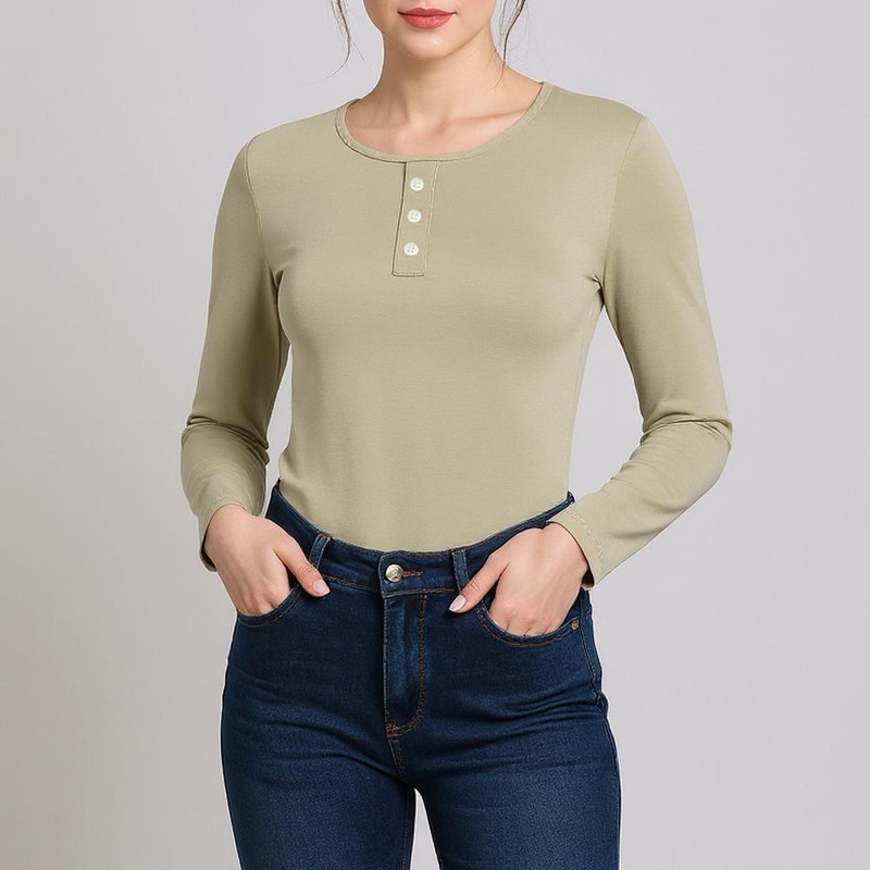 بلوز آستین بلند زنانه افراتین مدل 7575