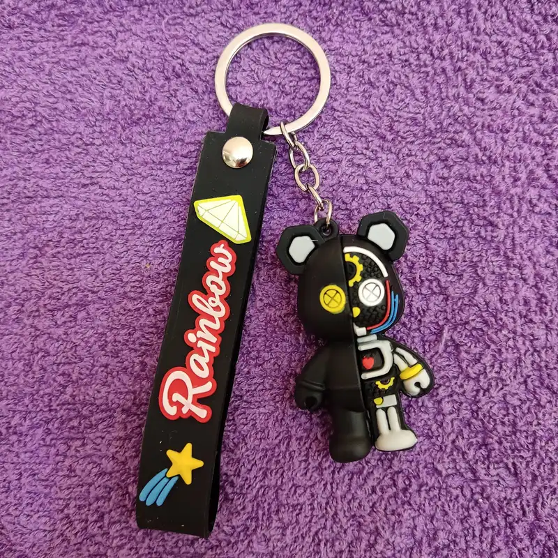 جاکلیدی مدل سیلیکونی طرح خرس روبات ای کد DB20