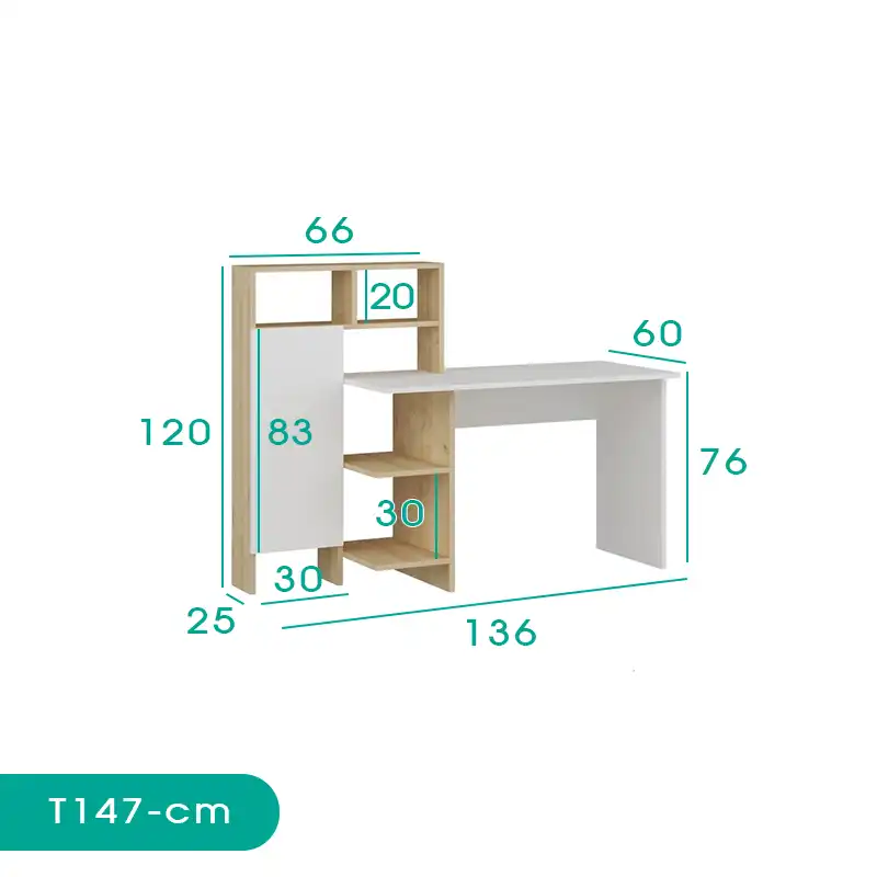 میز تحریر اسمردیس مدل T147