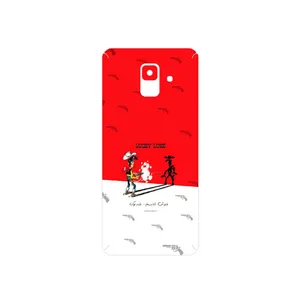 MAHOOT Lucky Luke Cover Sticker for Samsung Galaxy A6 2018