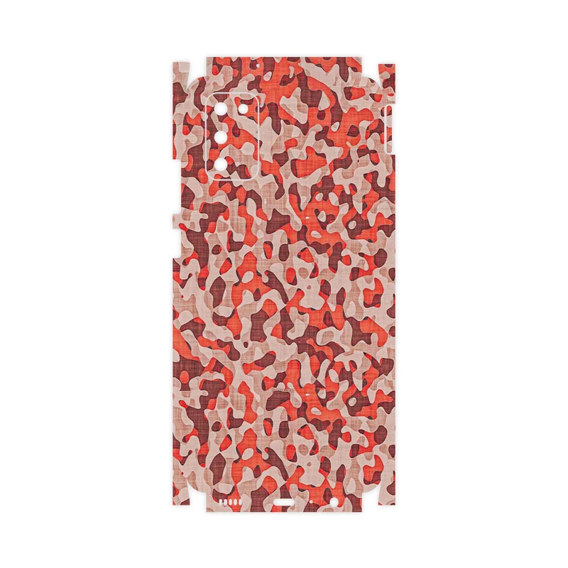 برچسب پوششی ماهوت مدل Red Infantry Army-FullSkin مناسب برای گوشی موبایل سامسونگ Galaxy M02s