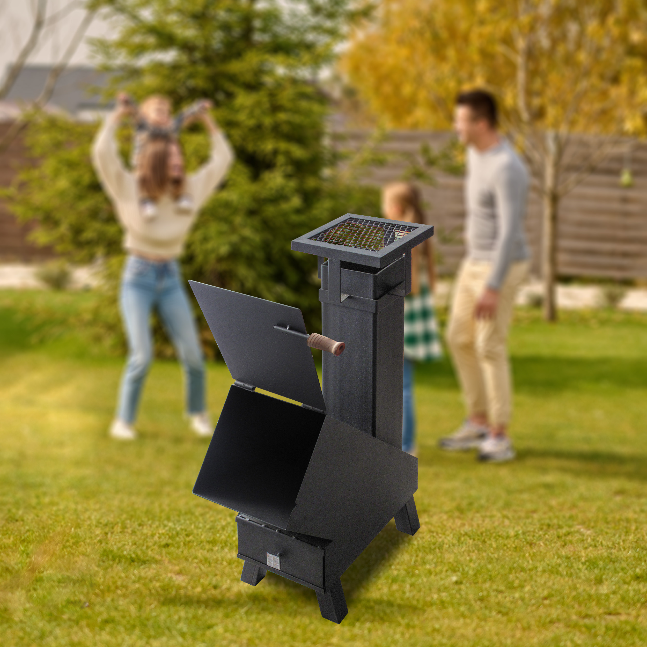 بخاری هیزمی تتیس مدل J-01