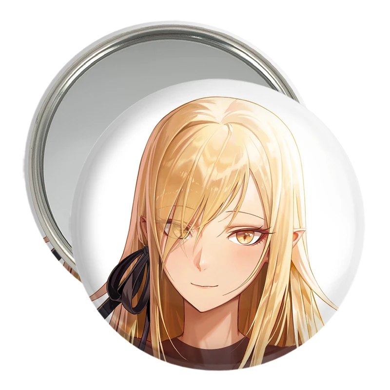 آینه جیبی خندالو مدل شینوبو اوشینو انیمه مونوگاتاری  کد 16222