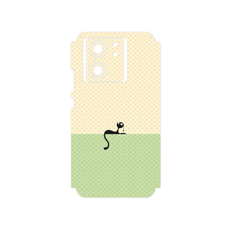 برچسب پوششی ماهوت مدل Minimal Internet Cat Icon مناسب برای گوشی موبایل شیائومی 13T Pro