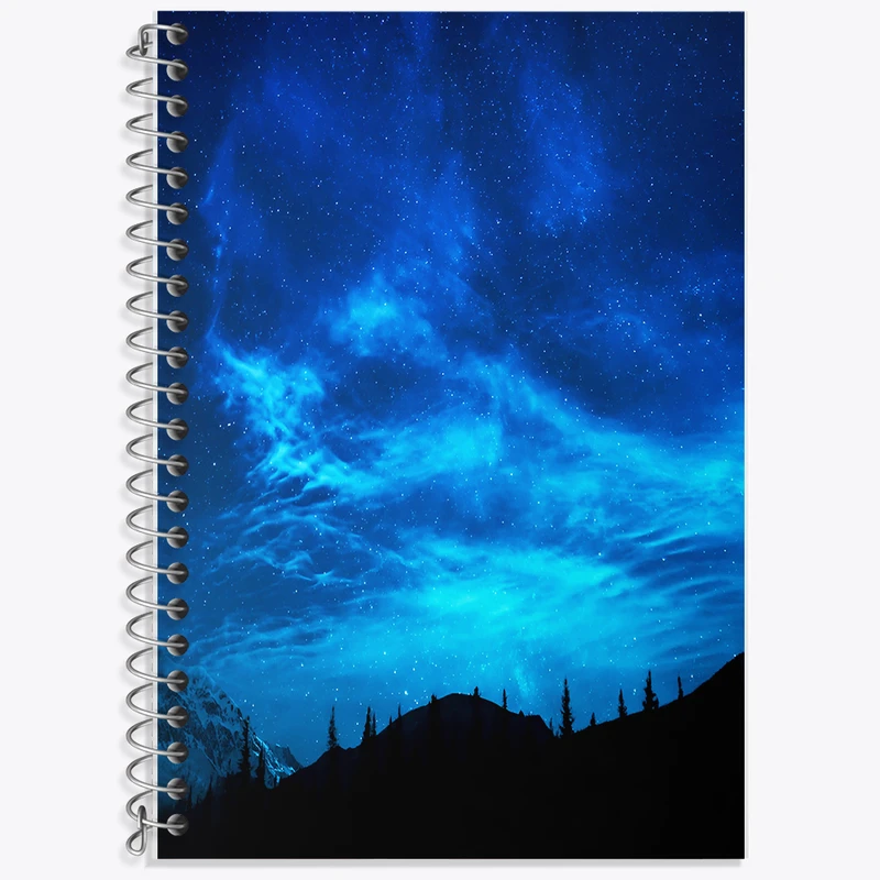 دفتر لغت 50 برگ خندالو طرح کهکشان (galaxy) کد F6715