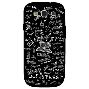 Megafone Social Media 1898 Cover For Samsung Galaxy S3