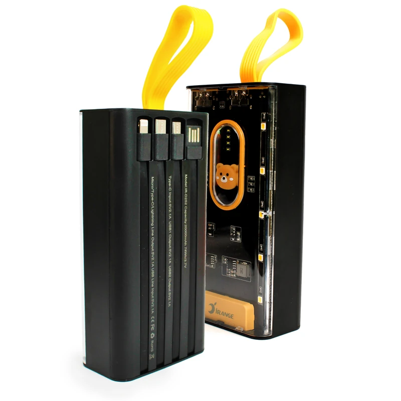 عکس شماره 4 : پاوربانک آیرنج مدل ir-d252 ظرفیت 20000 میلی آمپرساعت