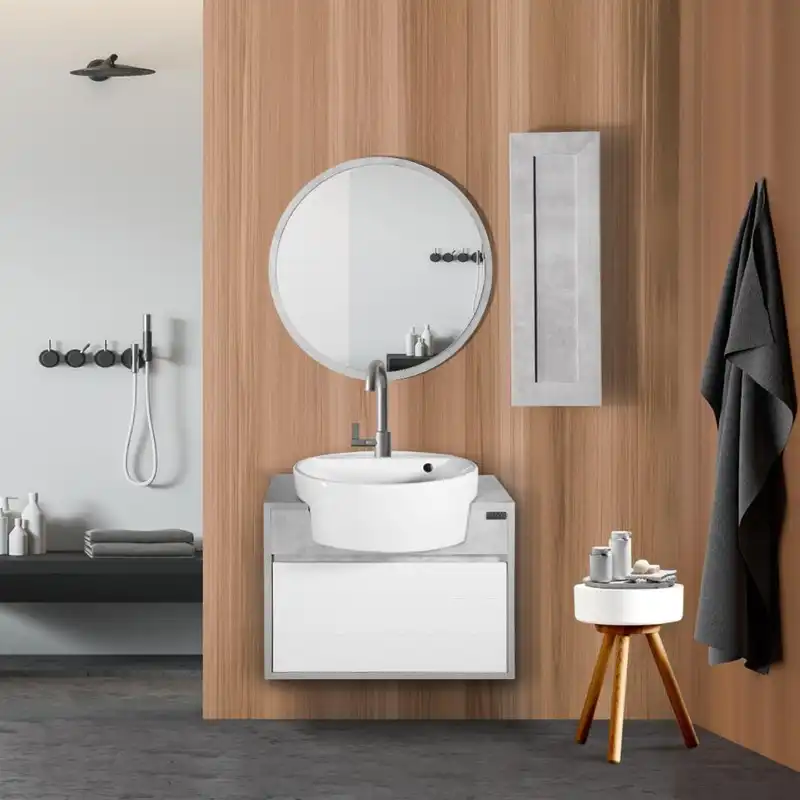 ست کابینت و روشویی مدل 10200 به همراه آینه و باکس