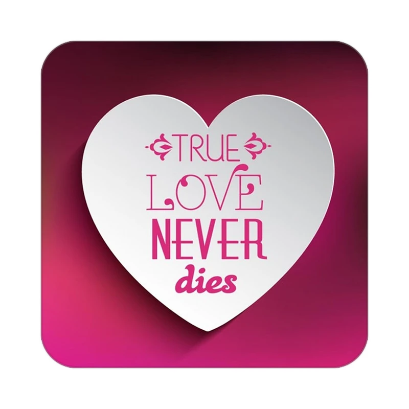 زیر لیوانی کاکتی طرح عاشقانه مدل mp40308