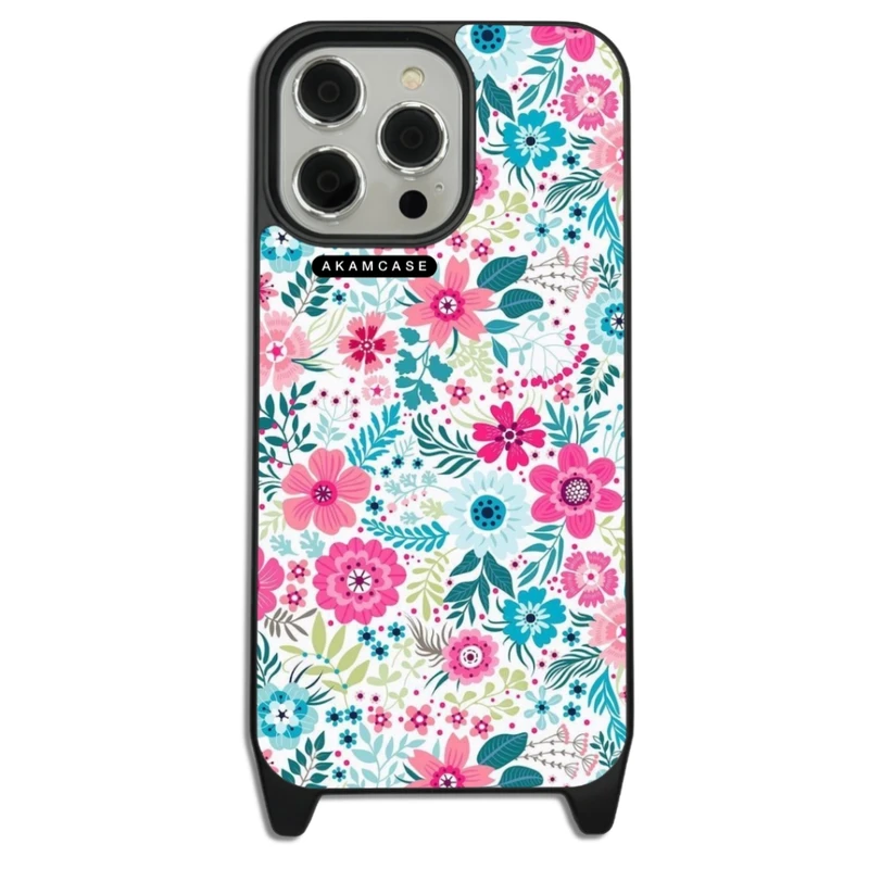 کاور آکام مدل AMCWLA14PROMAX-FLOWERS2 مناسب برای گوشی موبایل اپل iPhone 14 Pro Max