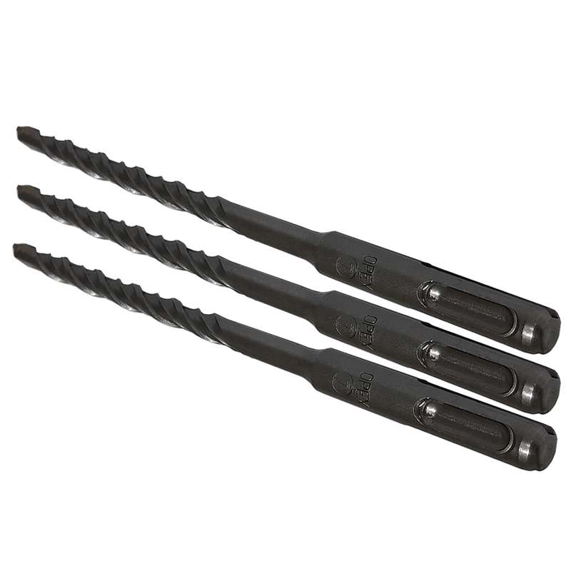 مته چهارشیار اپکس مدل HT - 007 سایز 7 میلی متر مجموعه سه عددی