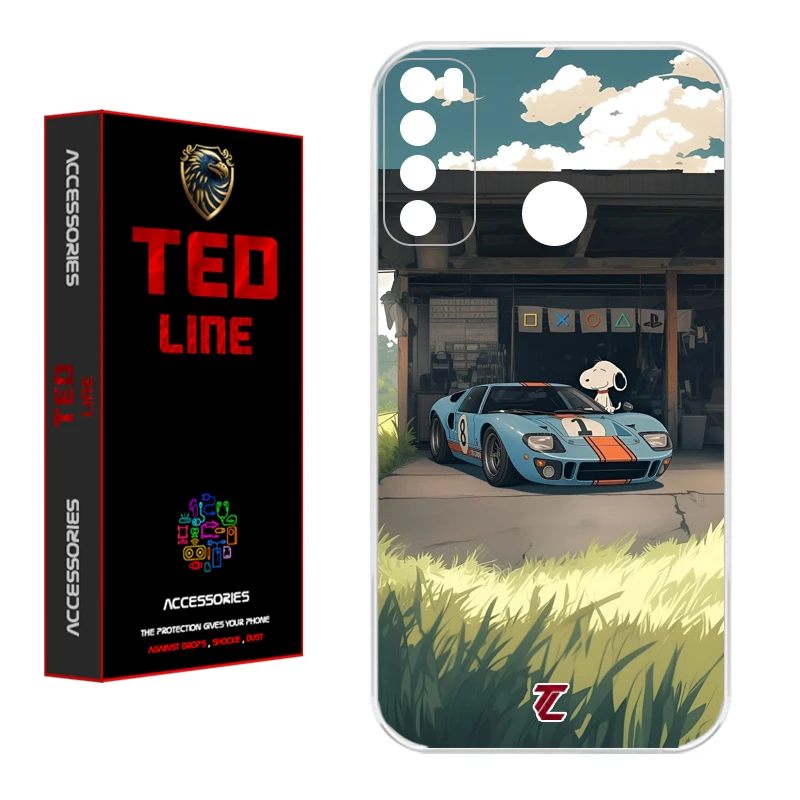 کاور تدلاین طرح اسنوپی کد 1160 مناسب برای گوشی موبایل شیائومی Redmi Note 8