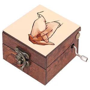 جعبه موزیکال مدل عاشقانه کد N179