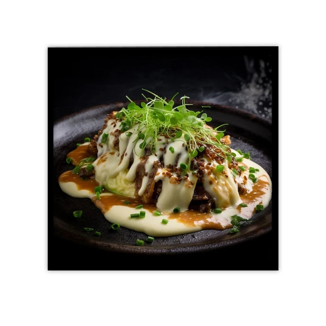 تابلو نوری بکلیت طرح رستوران غذای آسیایی مدل لایت باکس B-MID-20025