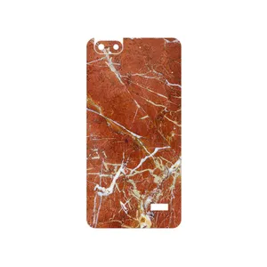 MAHOOT Red Marble Cover Sticker for Honor 4C