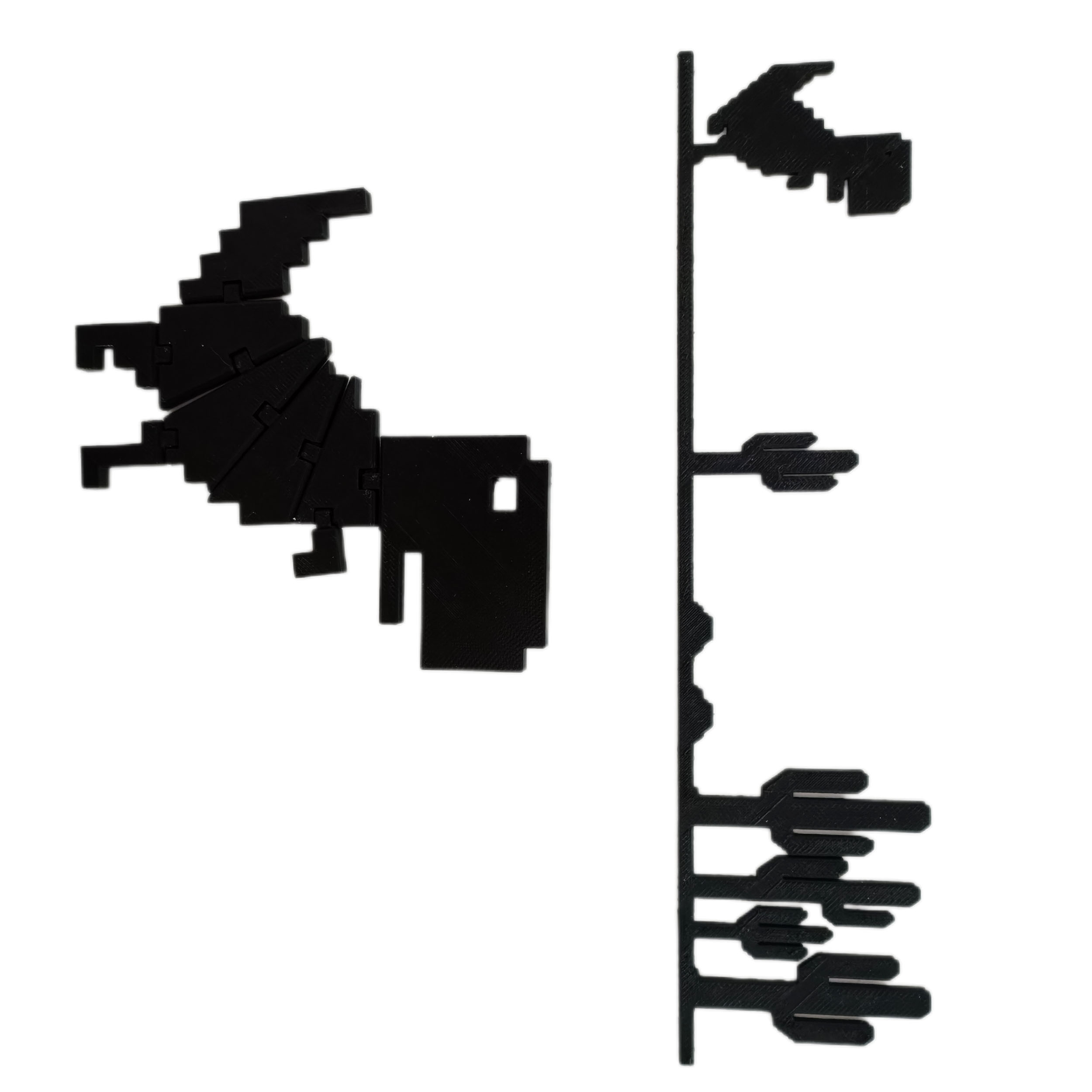 دیوارکوب مدل دایناسور گوگل کروم افلاین کد TRex به همراه فیجت