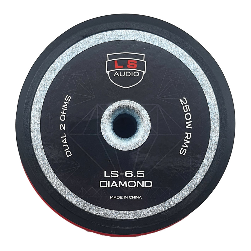 ساب ووفر پشت خودرو ال اس آدیو مدل LS-6.5 DIAMOND سایز 6.5 اینچ
