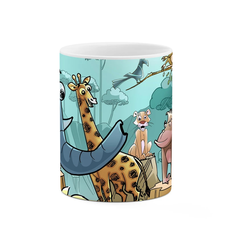 ماگ کاکتی طرح کارتون کد mgp11924