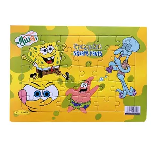 پازل 30 تکه رویش مدل Spong Bob