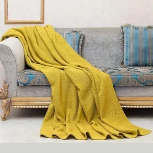 شال مبل وتخت طرح بافتنی سایز 220×160سانتی متر