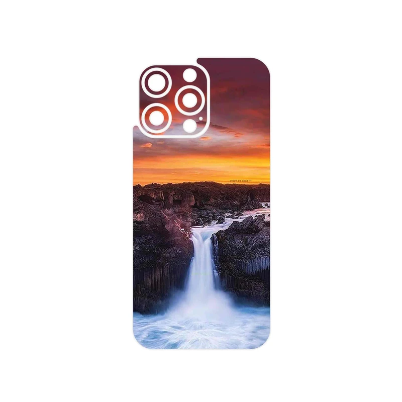 برچسب پوششی ماهوت مدل Waterfall مناسب برای گوشی موبایل اپل iPhone 15 Pro Max