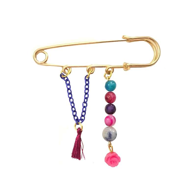 سنجاق سینه عود مدل 137006