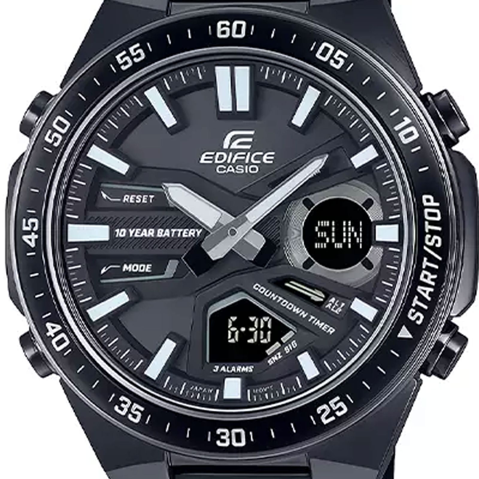 ساعت مچی عقربه‌ای مردانه کوارتز کاسیو مدل EFV-C110DC-1ADF -  - 3