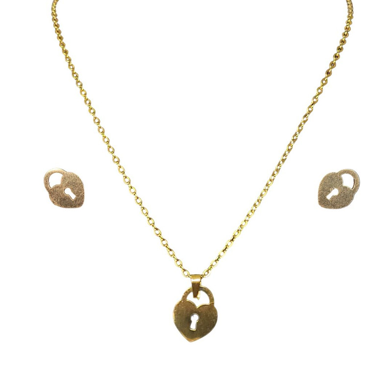 نیم ست زنانه مدل قفل 126