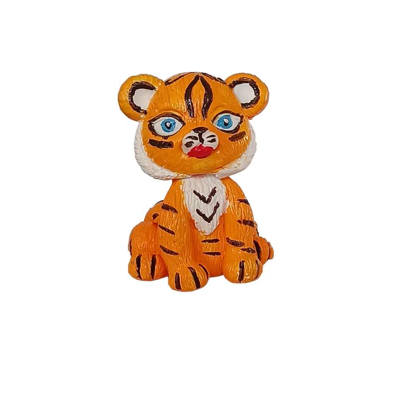 مجسمه مدل ببر 1401 کد 9