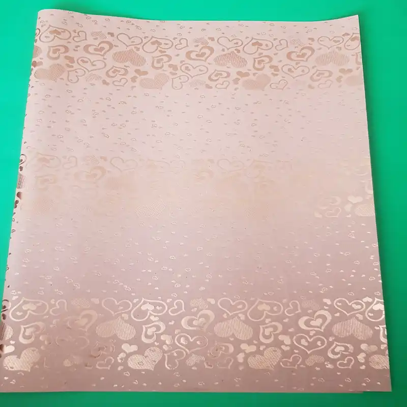 کاغذ کادو مدل قلبی کرافت