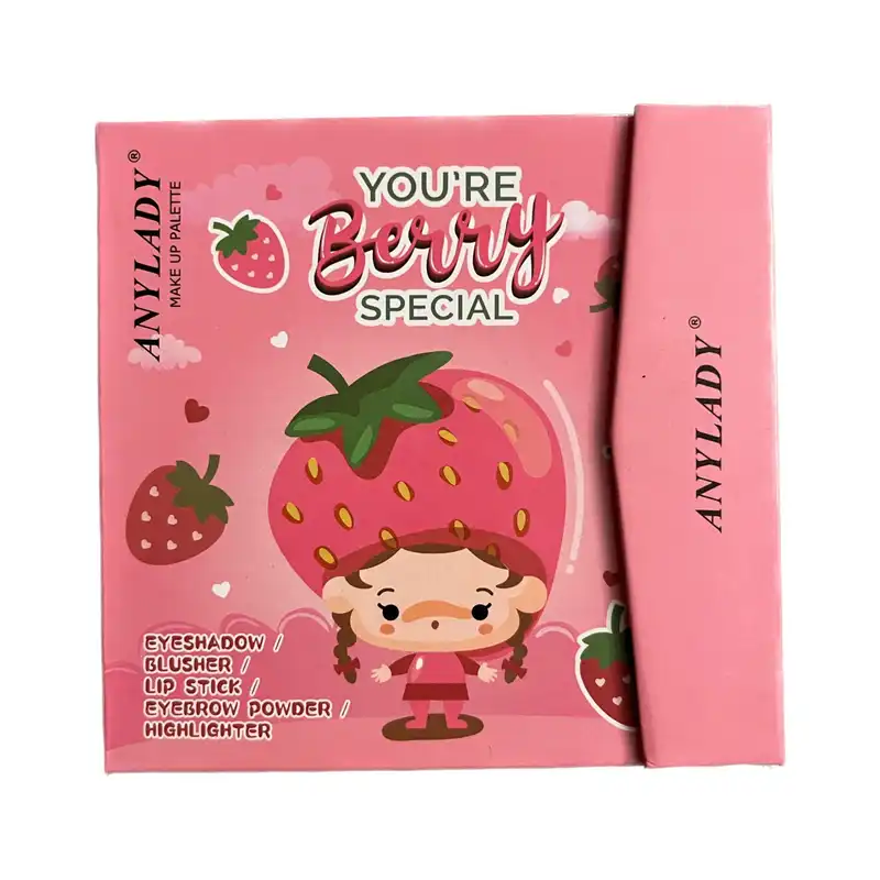 پالت سایه چشم انی لیدی مدل مدل توت فرنگی