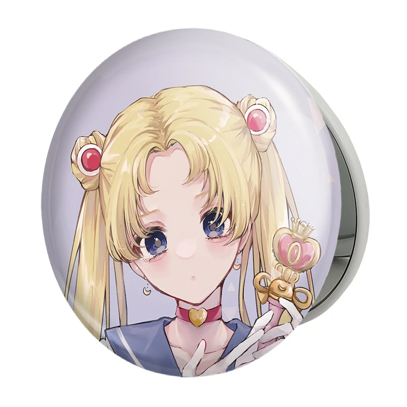 آینه جیبی خندالو طرح اوساگی تسوکینو انیمه Sailor Moon مدل تاشو کد 17421 