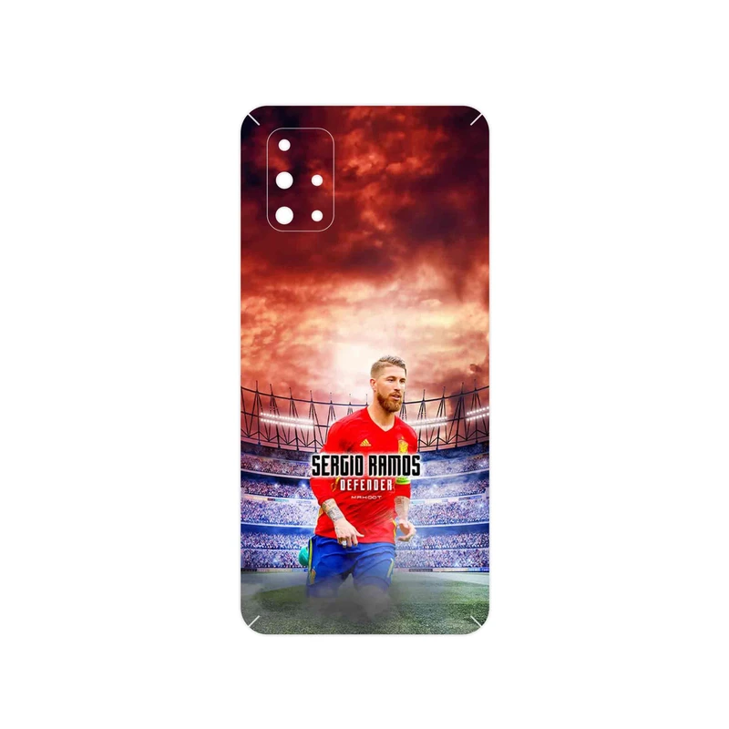 برچسب پوششی ماهوت مدل Sergio Ramos مناسب برای گوشی موبایل سامسونگ Galaxy M31S