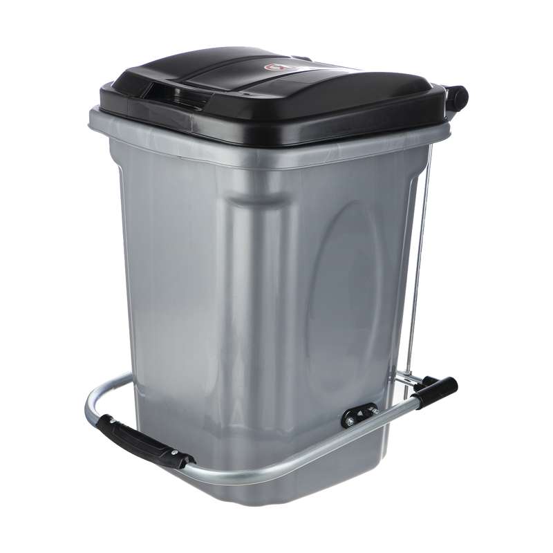 سطل زباله پدالی مدل شاپرک ظرفیت 40 لیتری