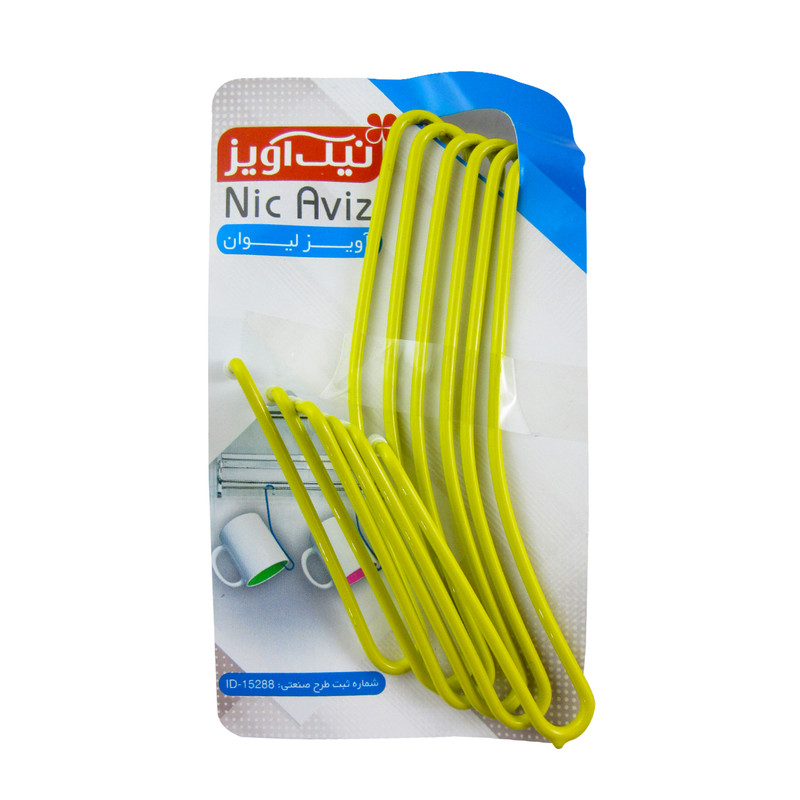 آویز لیوان نیک آویز کد 789 بسته 6 عددی
