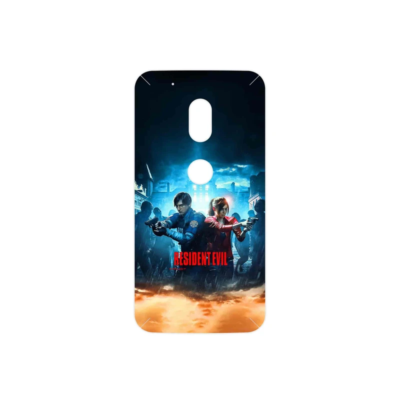 برچسب پوششی ماهوت مدل Residentevil Game Series مناسب برای گوشی موبایل موتورولا Moto G4 Play