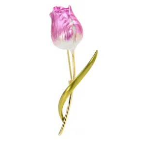 گل سینه زنانه شهر جواهر مدل SJ-BR011