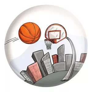 پیکسل خندالو طرح بسکتبال Basketball کد 26447 مدل بزرگ
