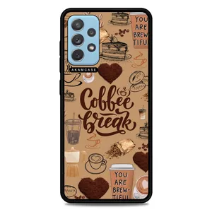 AKAM AMC-WSGA72-COFFEE-18 Cover For Samsung Galaxy A72