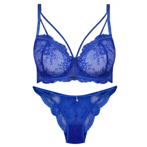 ست شورت و سوتین زنانه ماییلدا مدل فنردار گیپوری کد 4691-8585